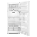 Whirlpool® 28-inch Wide Refrigerator Compatible With The EZ Connect Icemaker Kit – 18 Cu. Ft. WRT518SZFW