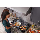 KitchenAid® 36'' Smart Commercial-Style Dual Fuel Range with 6 Burners KFDC506JAV