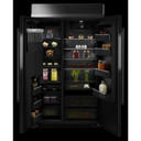 Jennair® RISE™ 48" Built-In Side-By-Side Refrigerator with External Ice and Water Dispenser JBSS48E22L