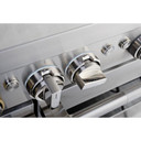 Jennair® 48" RISE™ Dual-Fuel Professional-Style Range with Chrome-Infused Griddle JDRP548HL