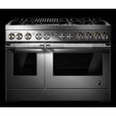 Jennair® RISE™ 48" Dual-Fuel Professional Range with Gas Grill JDRP648HL