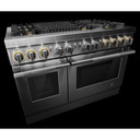 Jennair® RISE™ 48" Dual-Fuel Professional Range with Gas Grill JDRP648HL
