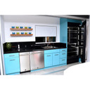 Jennair® 30&quot; Built-In Column Freezer with RISE™ Panel Kit, Right Swing JKCPR301GL