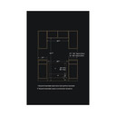 Jennair® RISE™ 72” Counter-Depth French Door Refrigerator with Obsidian Interior JFFCC72EHL