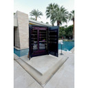 Carbon 30" Cuts By JennAir Leather Panel CARBON30L