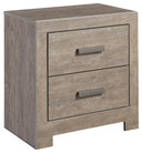Culverbach - Gray - Two Drawer Night Stand