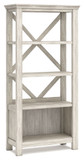 Carynhurst - Whitewash - Large Bookcase