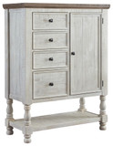 Havalance - White / Gray - Door Chest