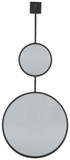 Brewer - Black - Accent Mirror