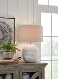 Jamon - Beige - Ceramic Table Lamp