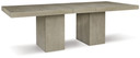 Fawnburg - Gray - Rect Dining Room Ext Table