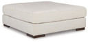Lyndeboro - Natural - Oversized Accent Ottoman