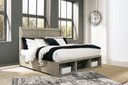 Fawnburg - Panel Bed With Storage