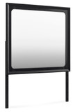 Londer - Black - Bedroom Mirror