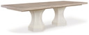 Jorlaina - Light Grayish Brown - Dining Extension Table
