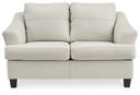Genoa - Coconut - Loveseat - Leather Match