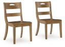 Mylarken - Brown - Dining Room Side Chair (Set of 2)