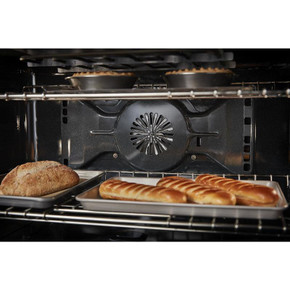 KitchenAid® 36'' Smart Commercial-Style Dual Fuel Range with 6 Burners KFDC506JMH