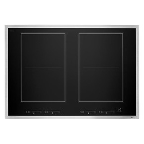 Jennair® 30" Lustre Stainless Induction Flex Cooktop JIC4730HS