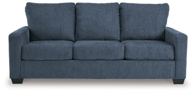 Rannis - Navy - Queen Sofa Sleeper - Fabric