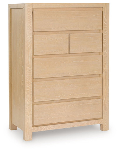 Whittgate - Light Brown - Five Drawer Chest