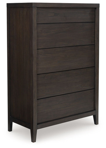Westonfort - Espresso - Five Drawer Chest