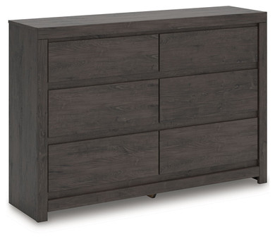 Parlayon - Charcoal - Six Drawer Dresser