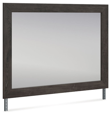 Parlayon - Charcoal - Bedroom Mirror