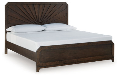Tandisport - Dark Brown - King Panel Bed
