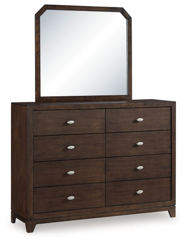Tandisport - Dark Brown - Dresser And Mirror