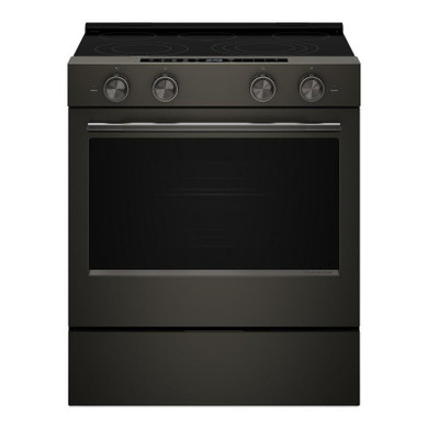Kitchenaid® 5.3 Cu. Ft. Slide-in Electric Range with Two Even-Heat™ Hyper Elements and Convection Cooking Modes YKSES530SBE