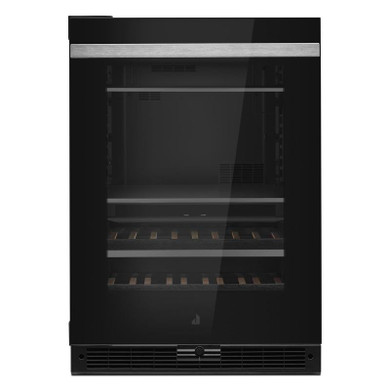 Jennair® NOIR™ 24" Built-In Undercounter Beverage Center - Left Swing JUBFL242HM