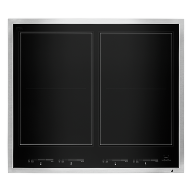 Jennair® 24" Lustre Stainless Induction Flex Cooktop JIC4724HS