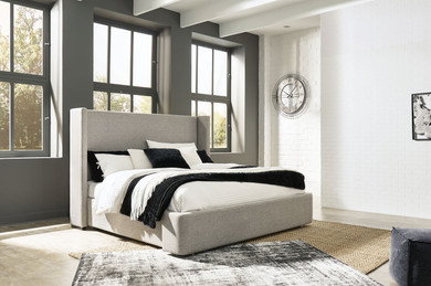 Fawnburg - Upholstered Bed With Storage