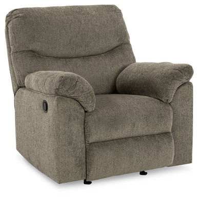 Alphons - Putty - Rocker Recliner - Fabric