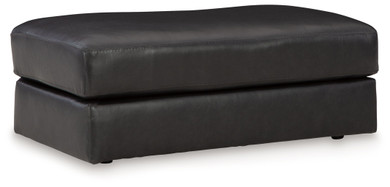 Amiata - Onyx - Ottoman - Leather Match