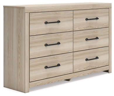Senbry - Tan - Six Drawer Dresser