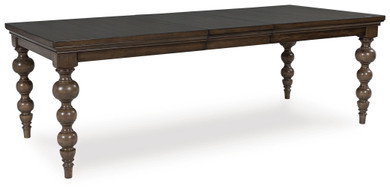 Veramond - Dark Brown - Rectangular Dining Room Extension Table