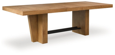 Kristiland - Light Brown - Dining Extension Table