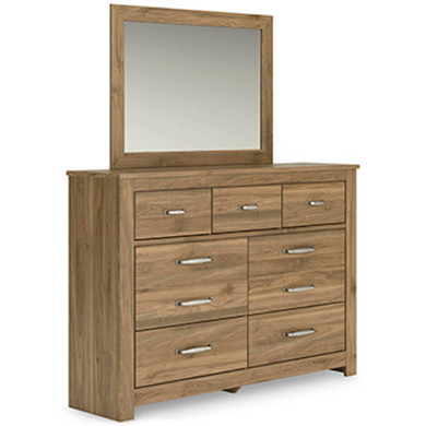 Zanbrook - Brown - Bedroom Mirror