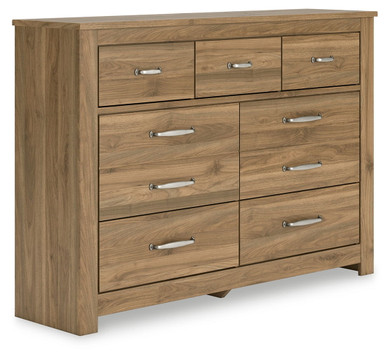 Zanbrook - Brown - Seven Drawer Dresser