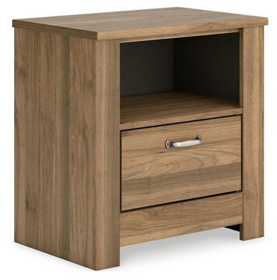 Zanbrook - Brown - One Drawer Night Stand