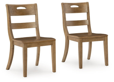 Mylarken - Brown - Dining Room Side Chair (Set of 2)