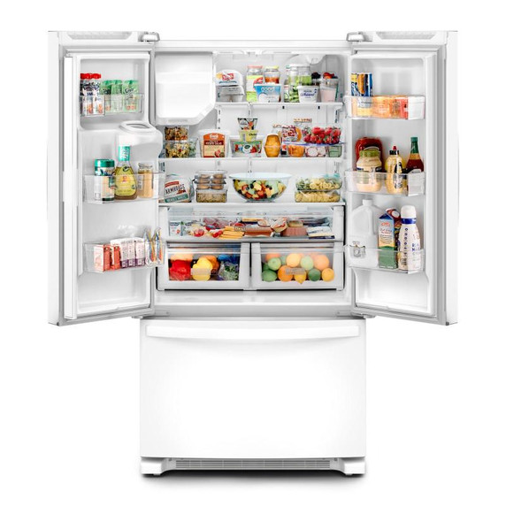 Whirlpool® 36-Inch Wide French Door Bottom Mount Refrigerator - 25 cu. ft. WRFF3436RW