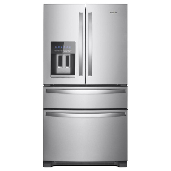 Whirlpool® 36-Inch Wide French Door Bottom Mount Refrigerator - 25 cu. ft. WRMF3636RZ Whirlpool® 36-Inch Wide French Door Bottom Mount Refrigerator - 25 cu. ft. WRMF3636RZ