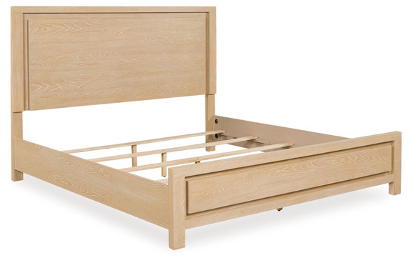 Whittgate - Light Brown - King Panel Bed