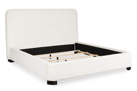 Whittgate - Beige - King Upholstered Bed