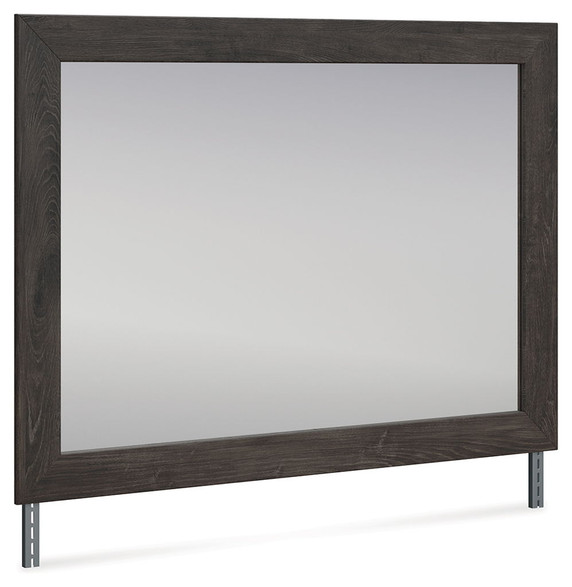 Parlayon - Charcoal - Bedroom Mirror