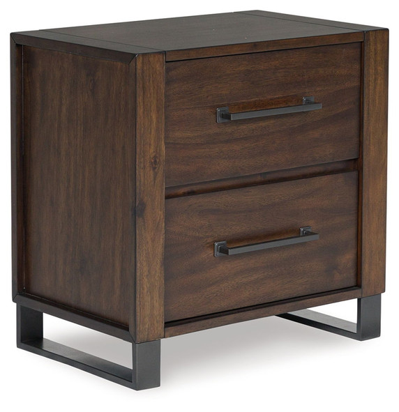 Zumbado - Brown - Two Drawer Night Stand