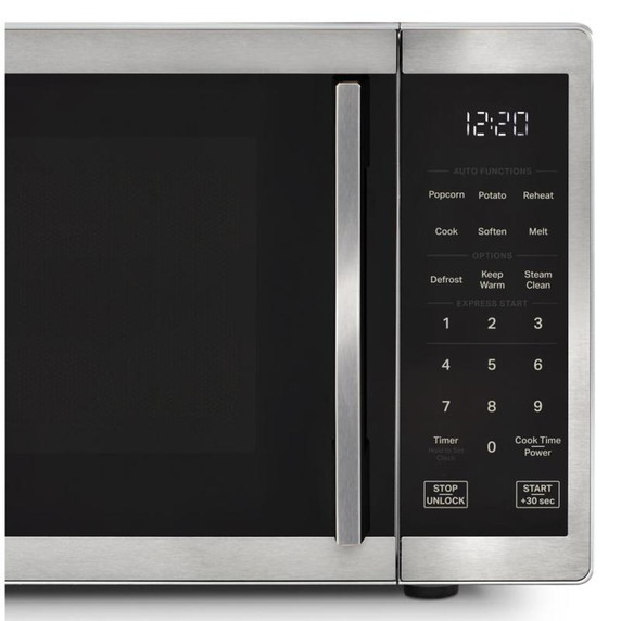 Whirlpool® 0.9 cu. ft. Stainless Steel Countertop Microwave With Steam Clean - 900 watt WMCS3019RS